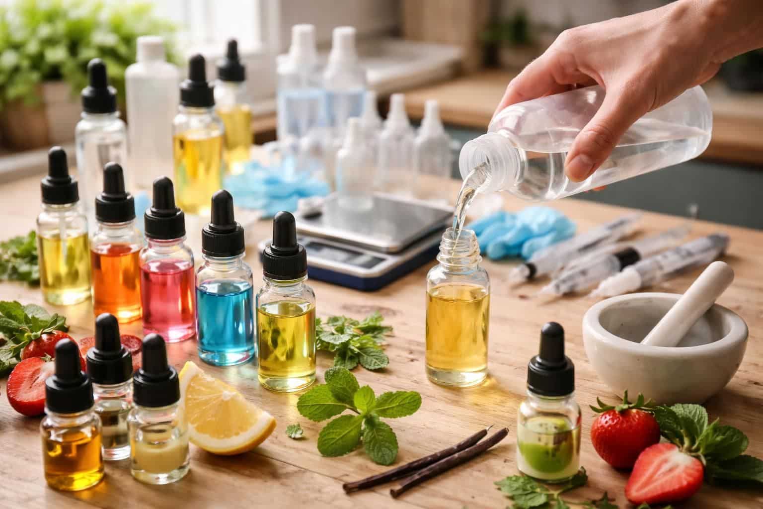 apprenez à créer vos propres saveurs pour cigarette électronique en diy grâce à ce guide complet et facile à suivre. personnalisez vos e-liquides selon vos envies !