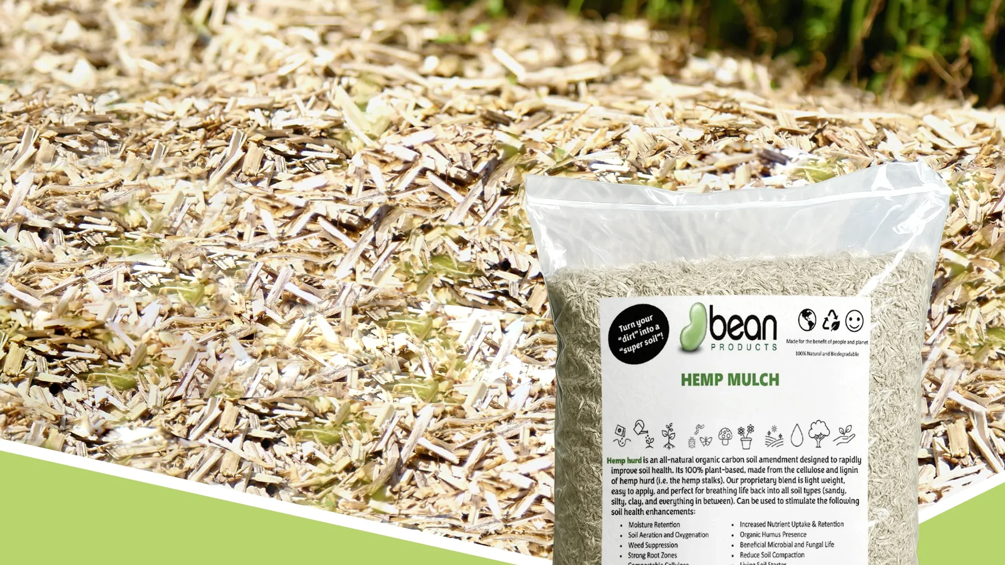 le paillis de chanvre est une solution écologique et durable pour protéger vos plantes, conserver l'humidité du sol et lutter contre les mauvaises herbes dans votre jardin.